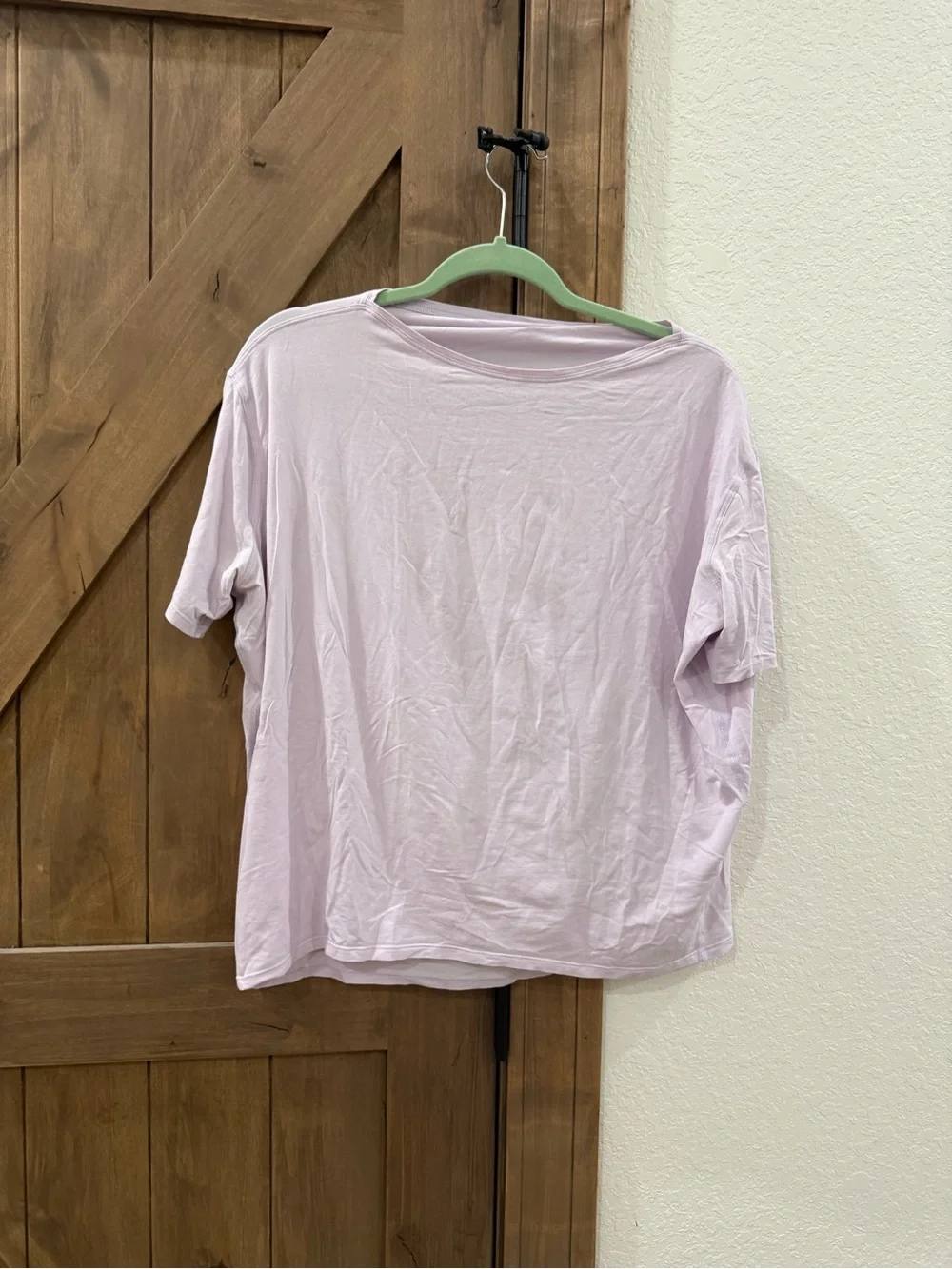 Lululemon Back in Action Short Sleeve Tee large